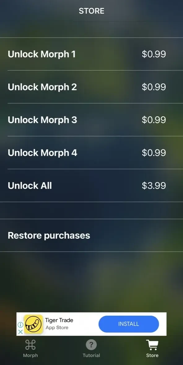 MCPE Addons paywall screen