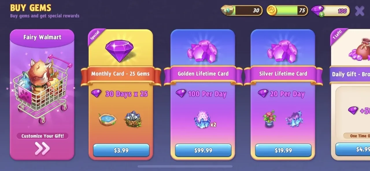 Merge Elves paywall screen
