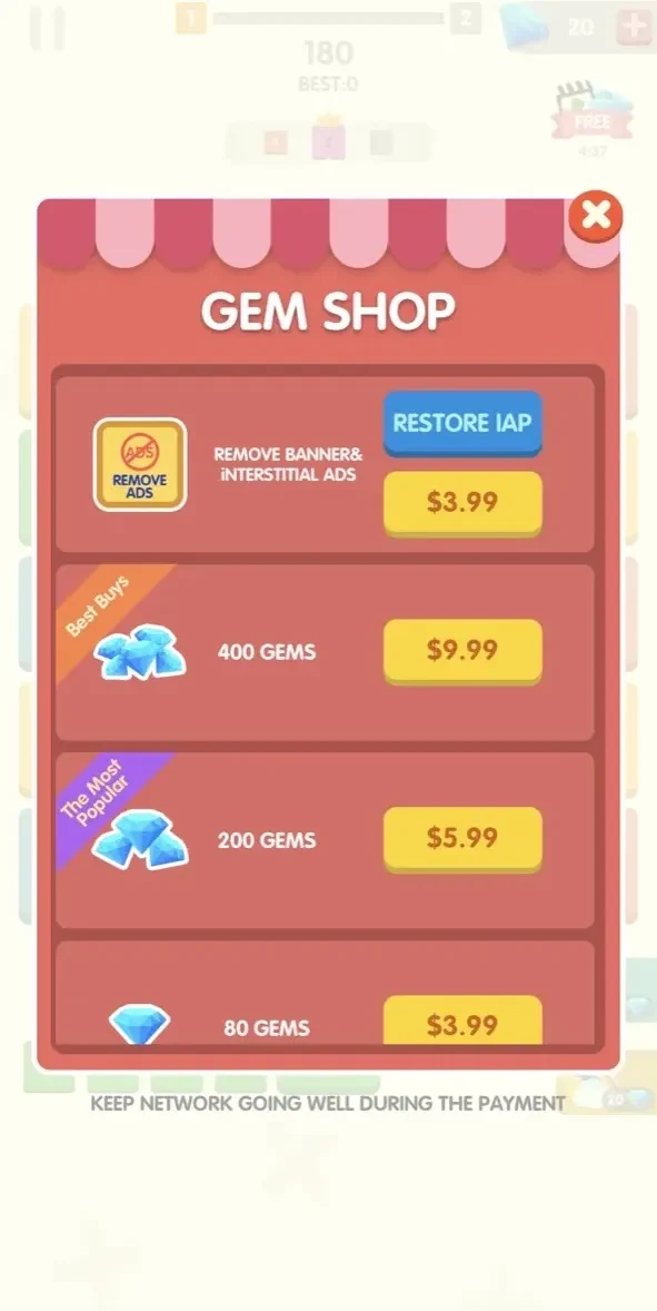 Merge Plus paywall screen