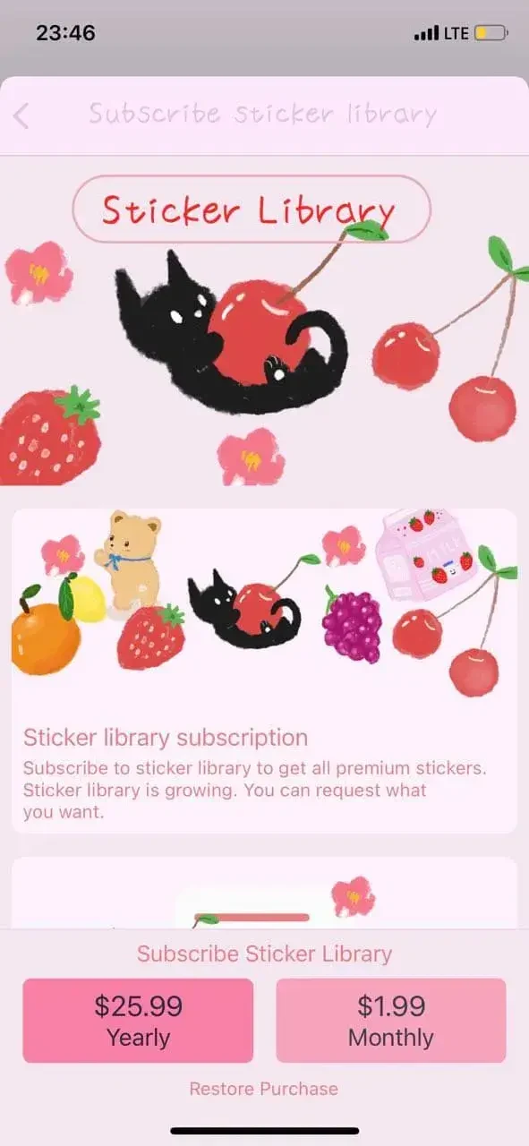 mimi paywall screen