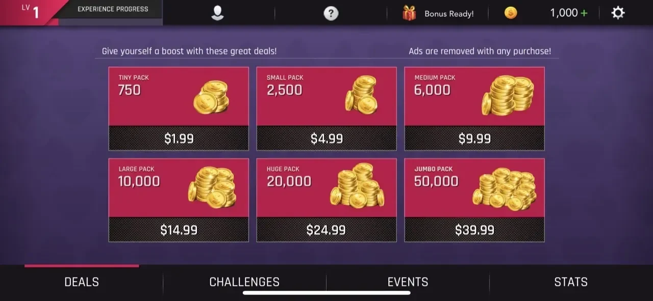 Mississippi Stud paywall screen