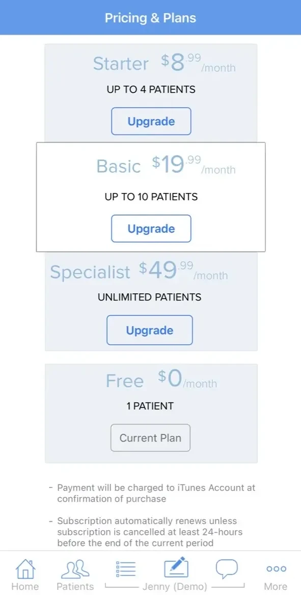 MoodLinks paywall screen
