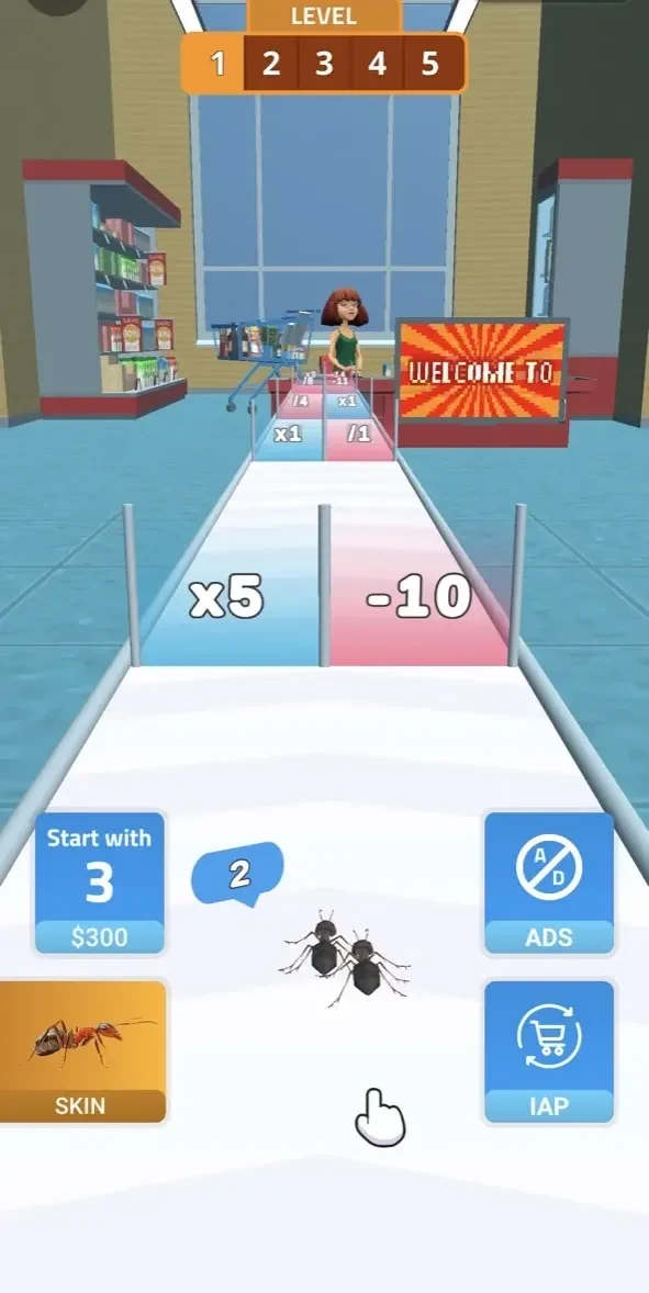 Moshquito 3D paywall screen