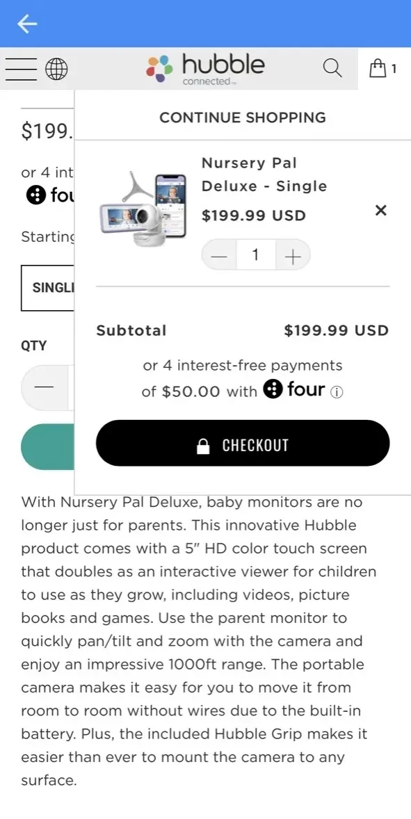 Motorola paywall screen