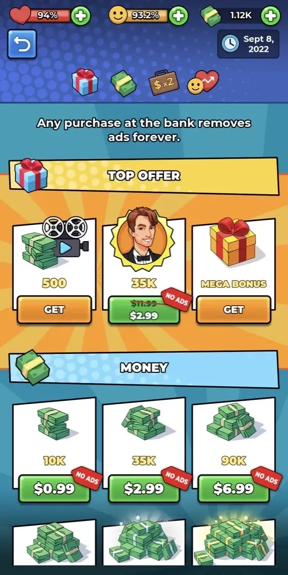 My Success Story Business Life paywall screen
