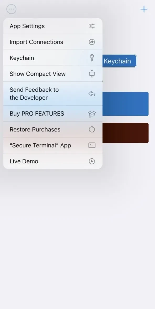 MySQL Mobile Client paywall screen