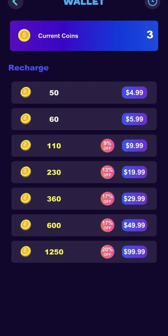Naughty Olive paywall screen