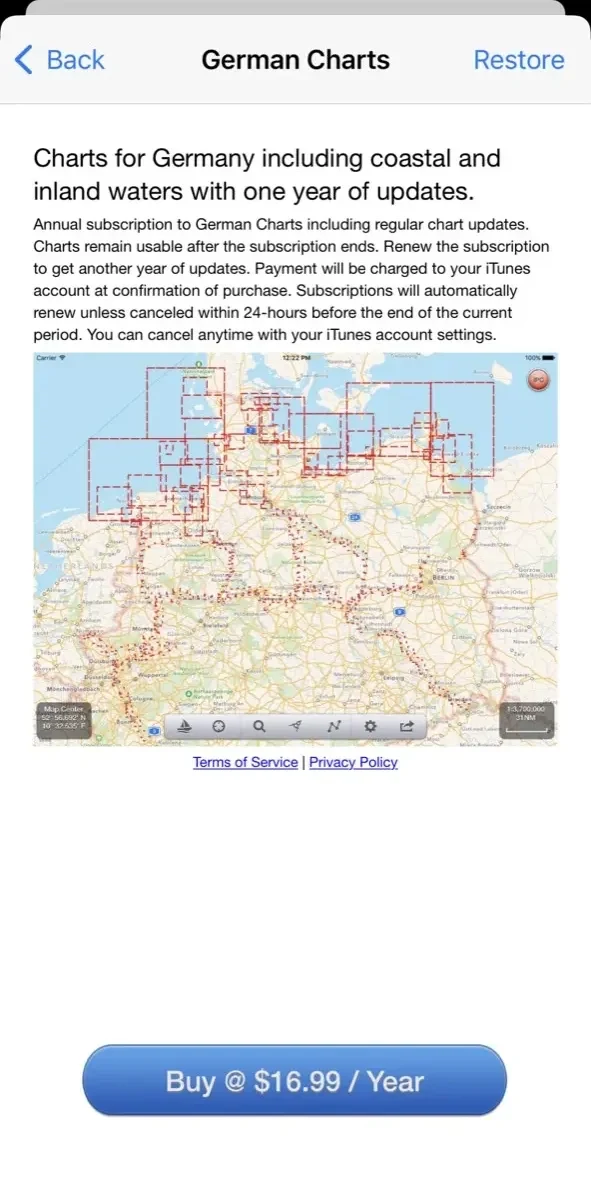 NavLink HD paywall screen