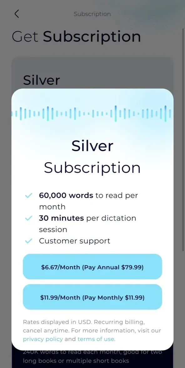 Neural Reader Smarter Reading paywall screen