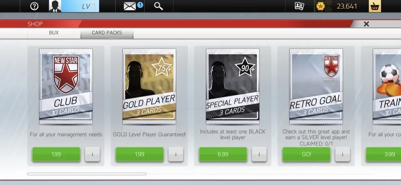 New Star Manager paywall screen