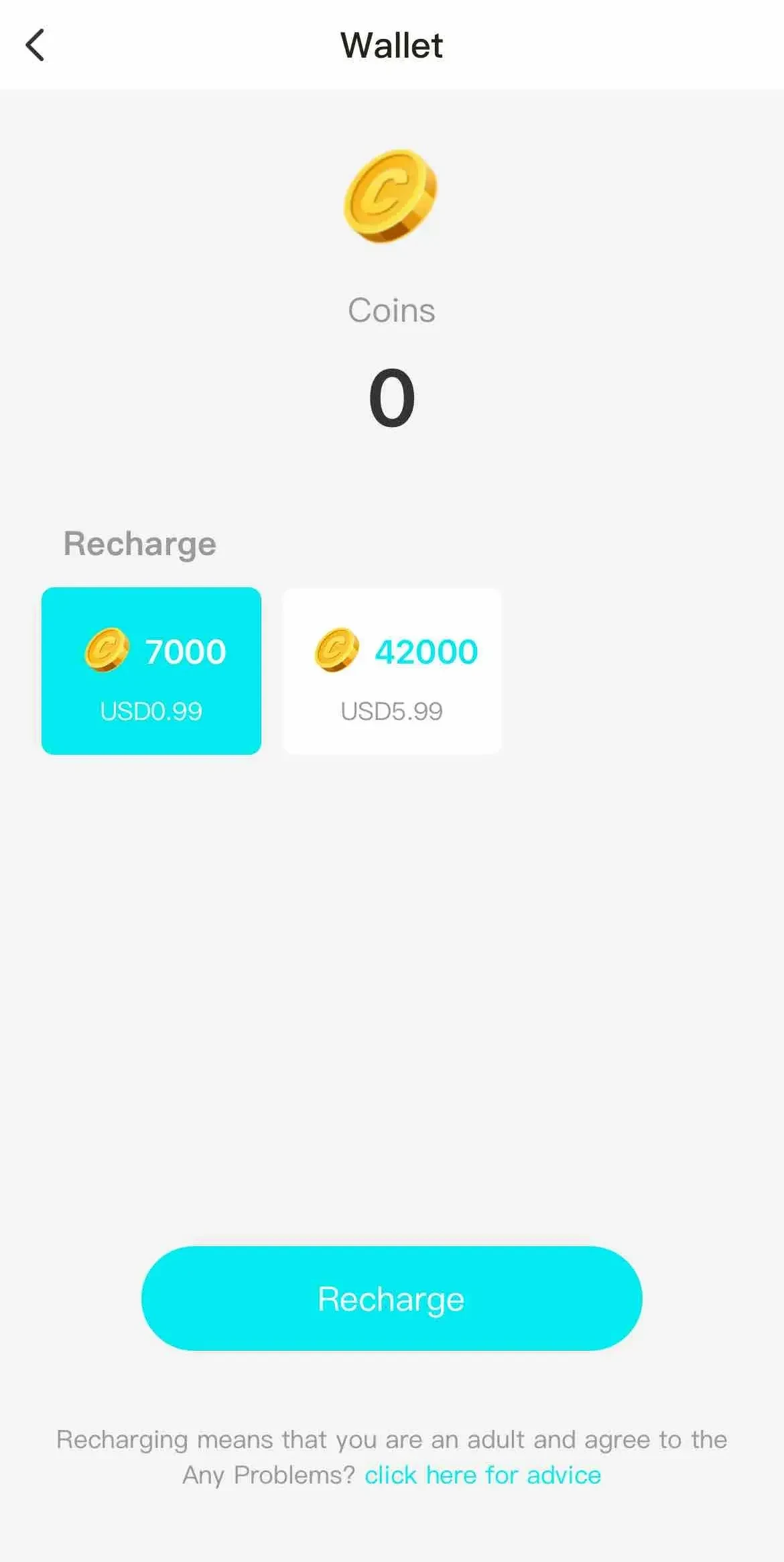 Niki Live paywall screen