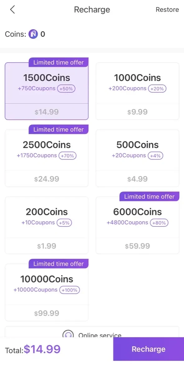 Novel Hub paywall screen