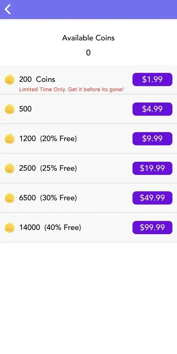 Coco paywall screen