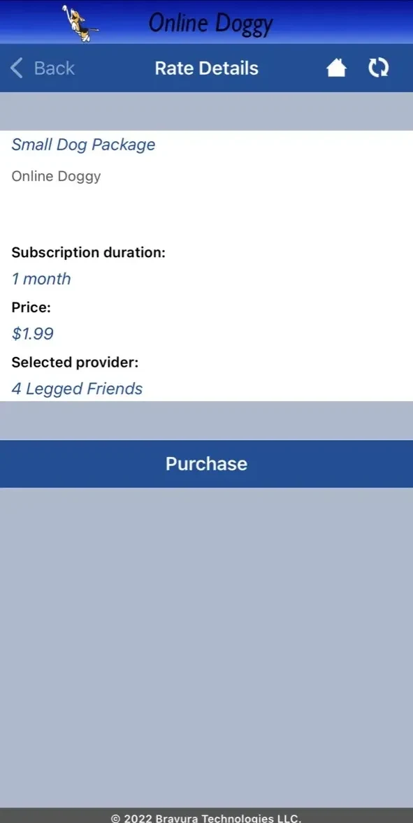 ODoggy paywall screen