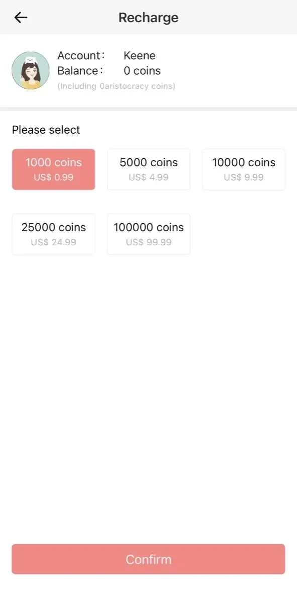 Oohla paywall screen