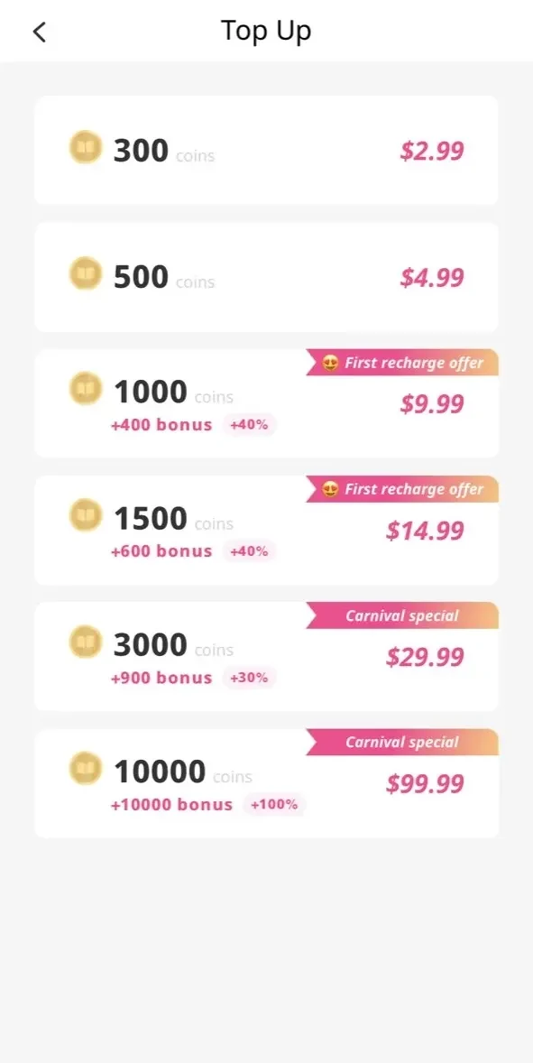 OwO Novel paywall screen