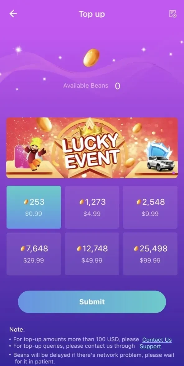 OyeTalk paywall screen