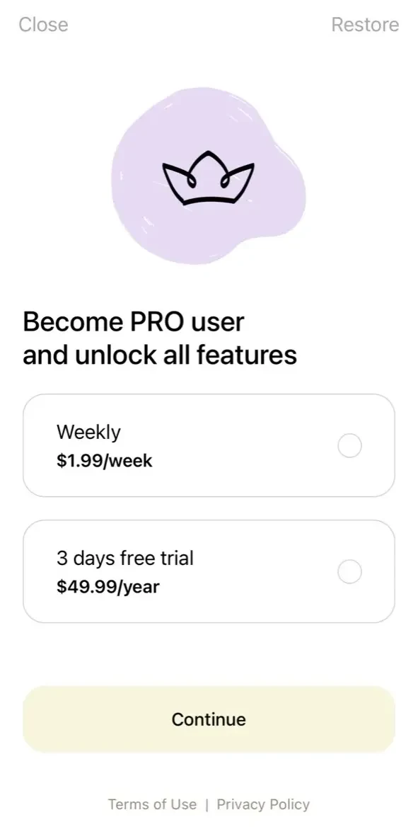 Phone Guard paywall screen