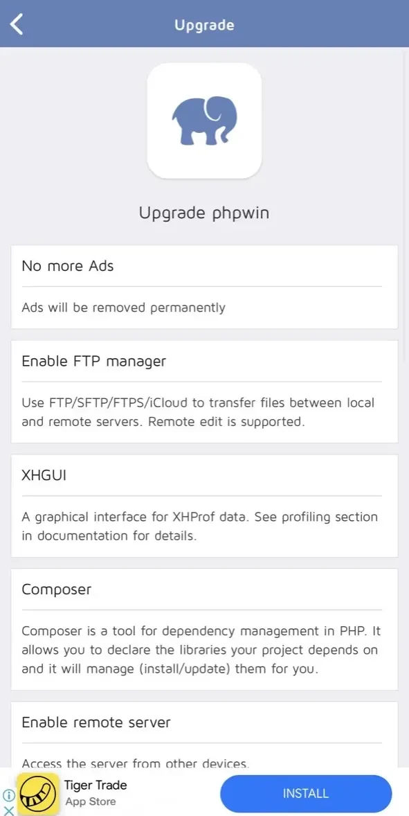 phpwin paywall screen