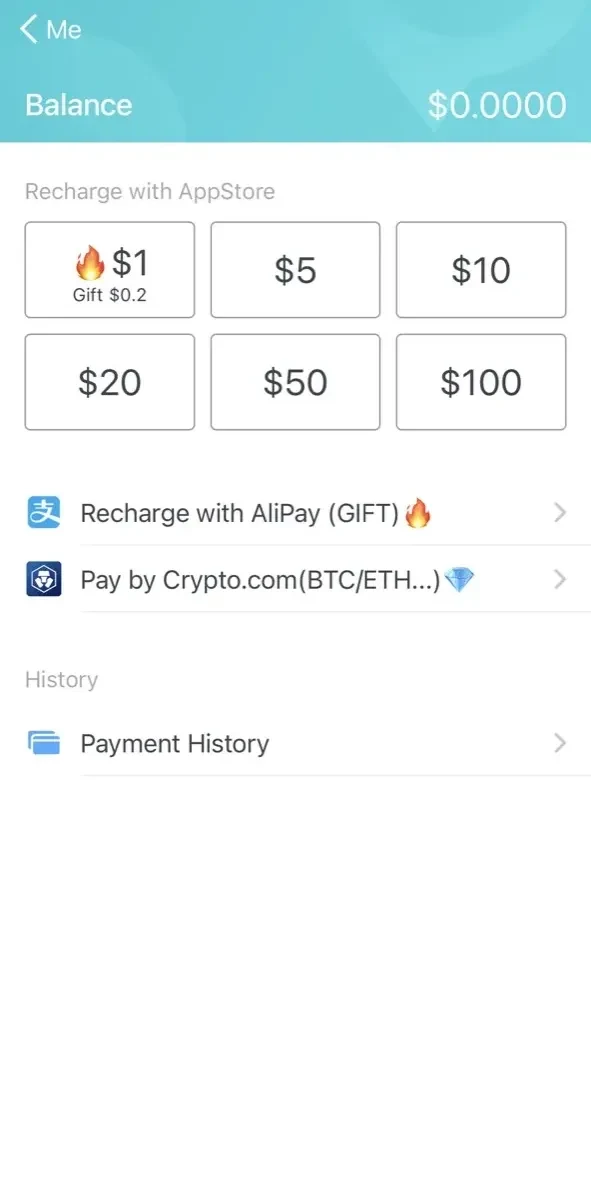 PingMe paywall screen