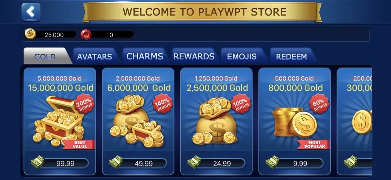 Poker All Day paywall screen