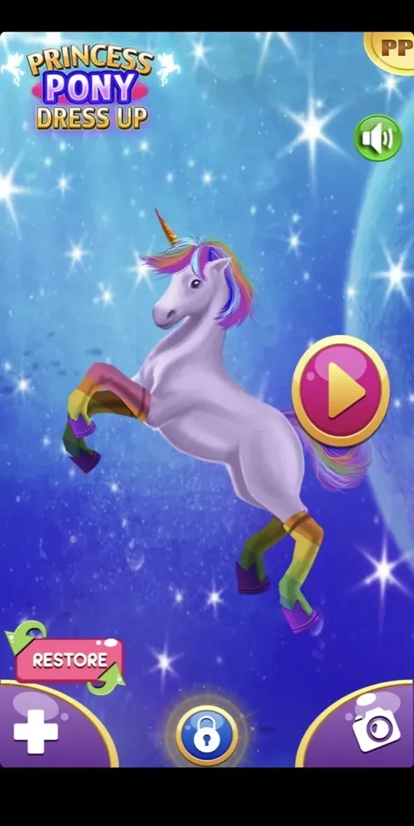 Fun Princess Pony Games paywall screen