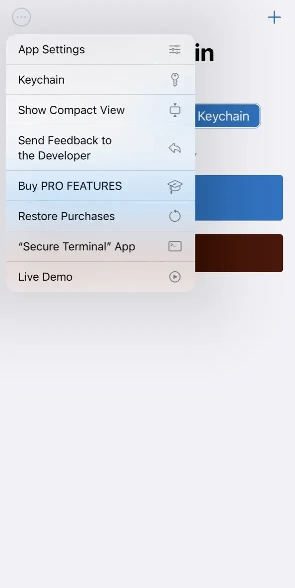 PostgreSQL Client paywall screen