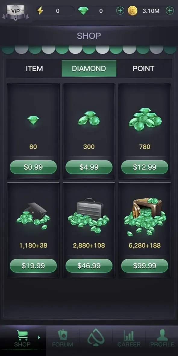 PPPoker paywall screen