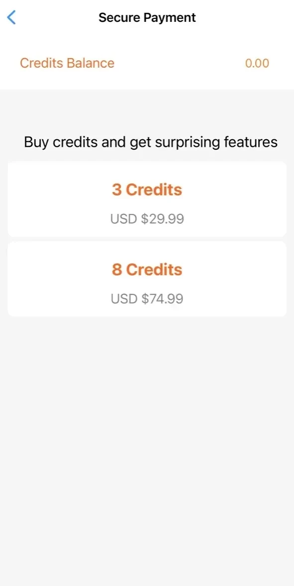 QDating paywall screen