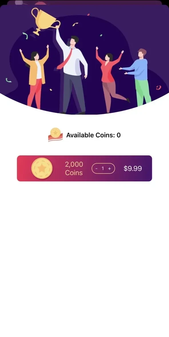 Quizoon paywall screen