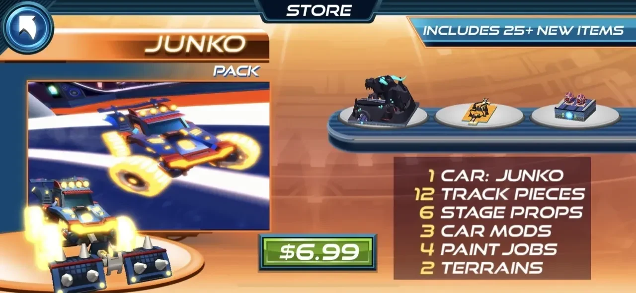 Race Craft paywall screen