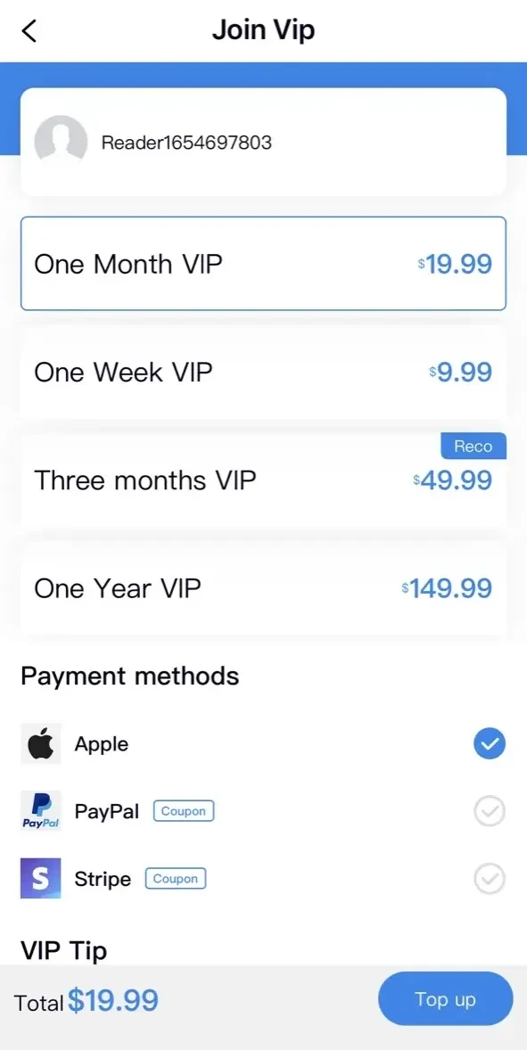 ReadHub paywall screen