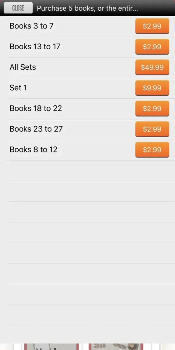 Reading For All Learners 1-8 paywall screen