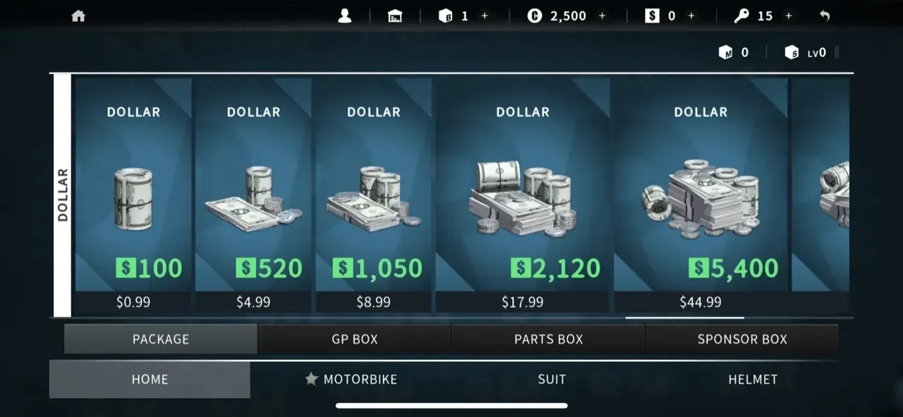 Real Moto 2 paywall screen