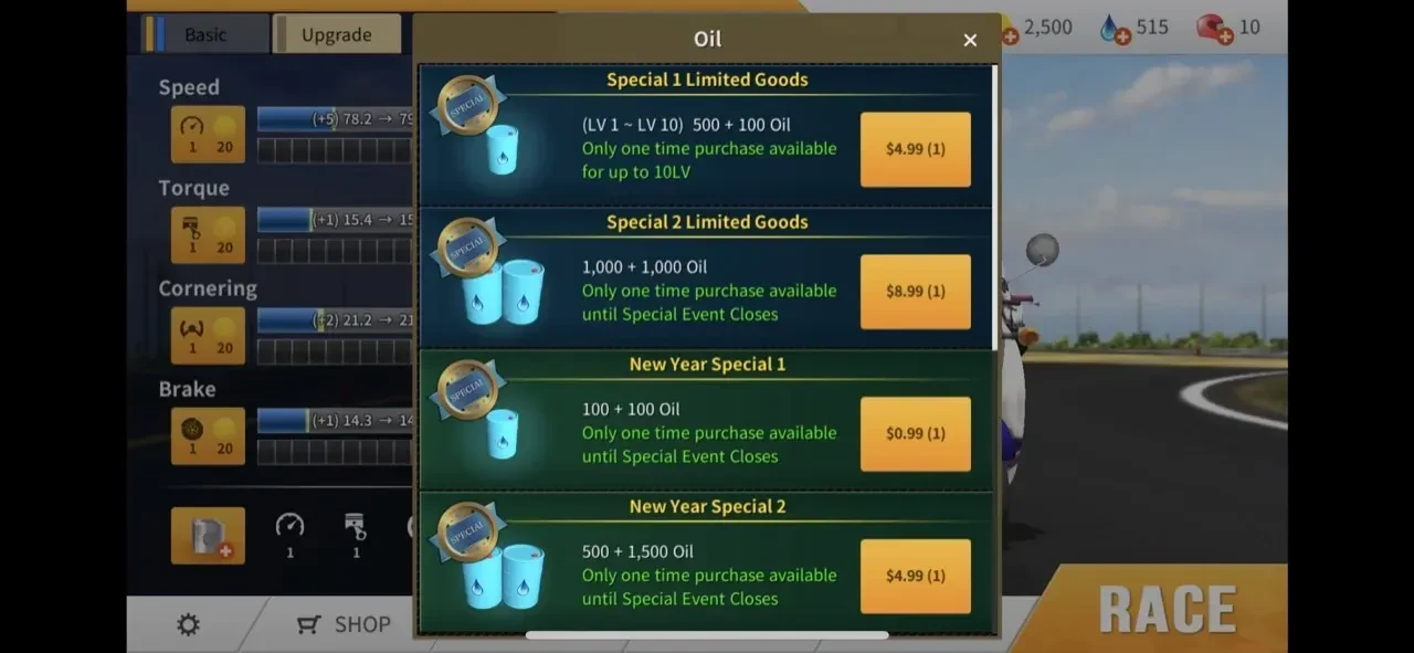 Real Moto paywall screen