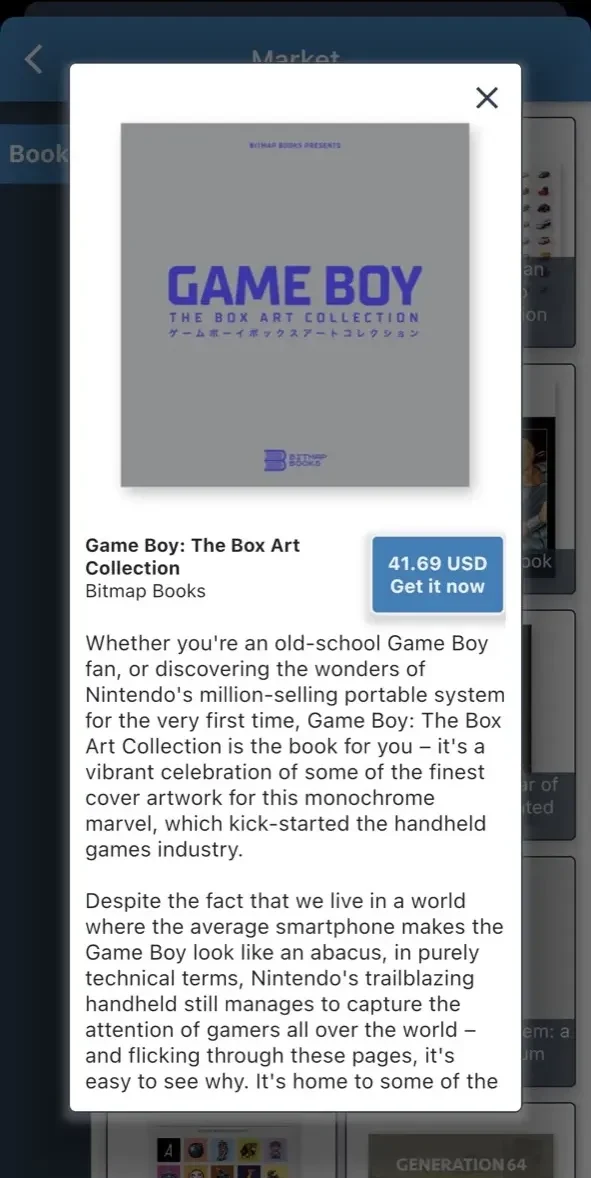 Retro Game Collector paywall screen