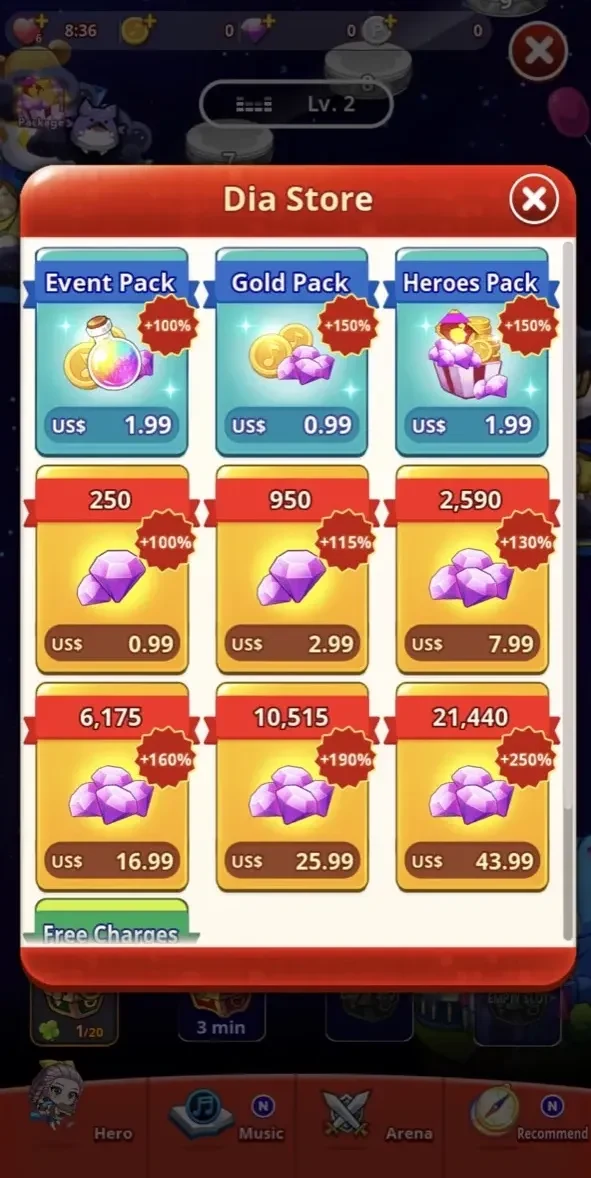 RhythmStar paywall screen