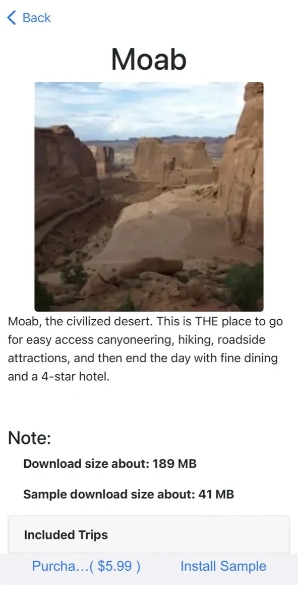 Road Trip Ryan Trip Guide paywall screen