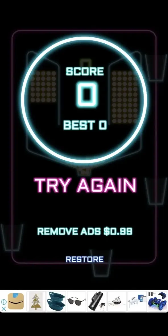 Rock Balls paywall screen