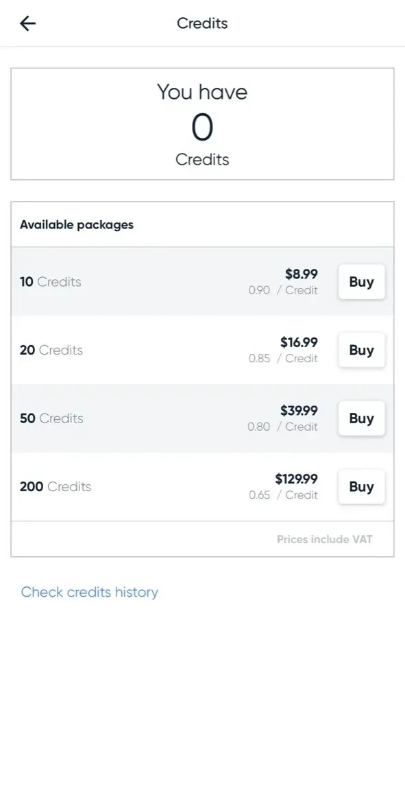 S-peek paywall screen