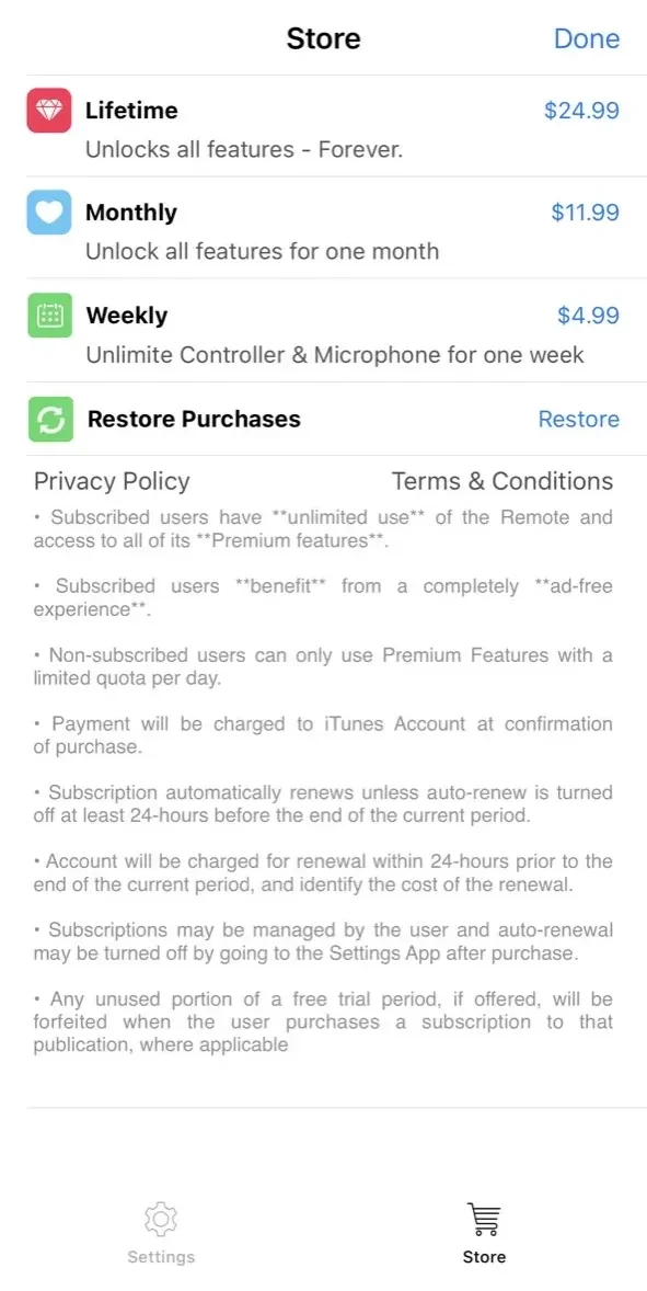 S1 paywall screen