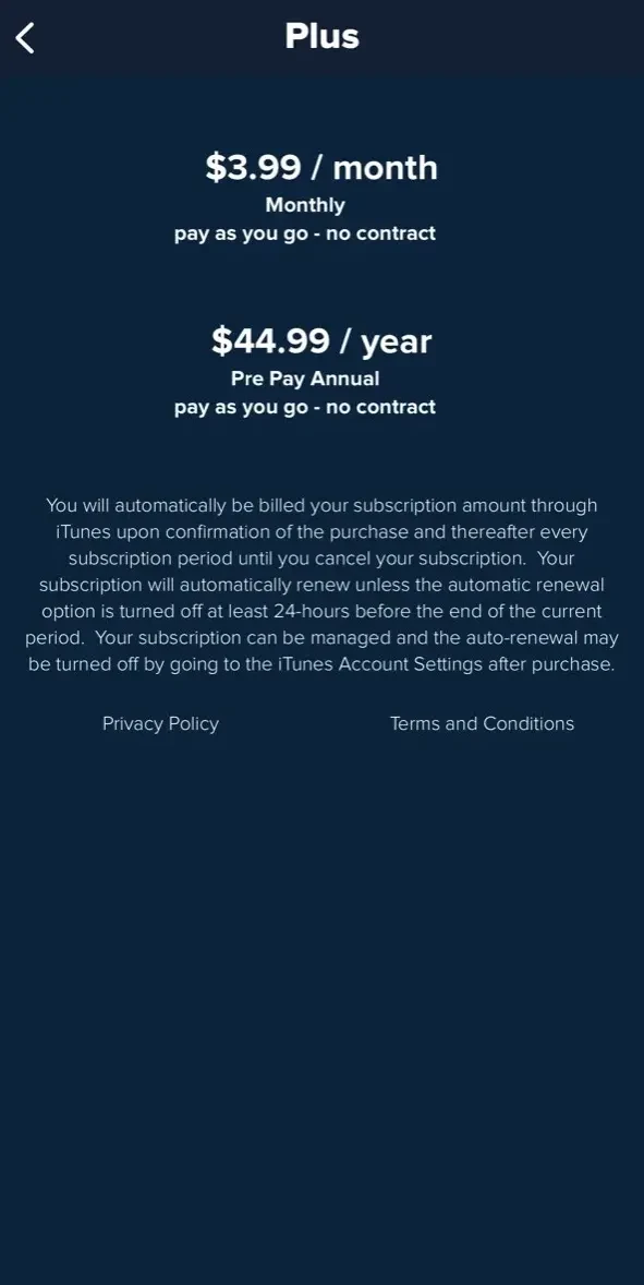 SailFlow paywall screen