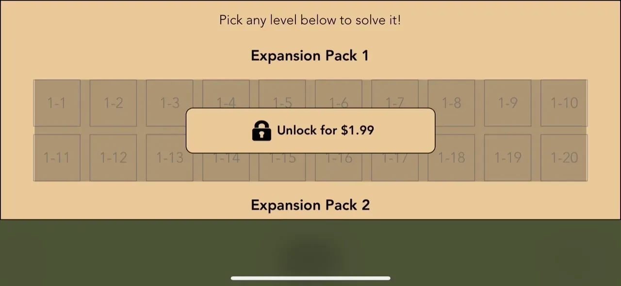 Scenes paywall screen