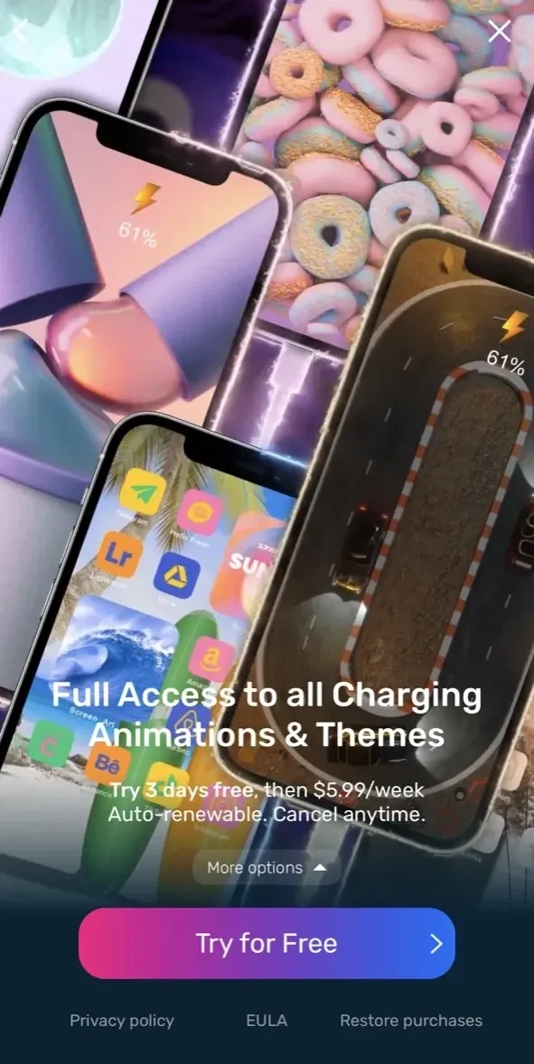 ScreenArt paywall screen