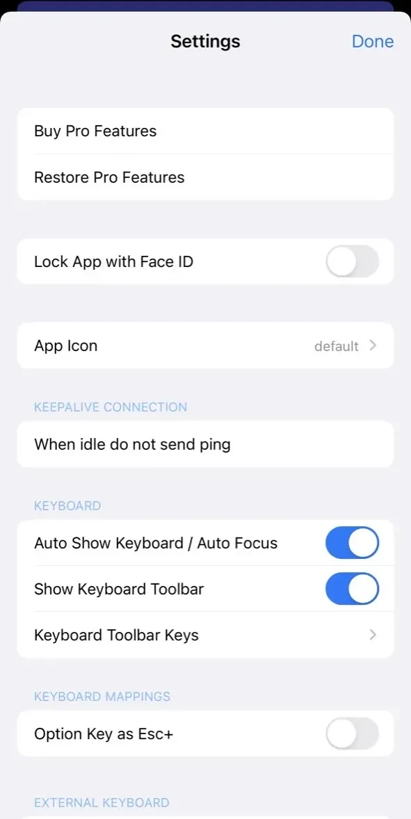 Secure Terminal paywall screen