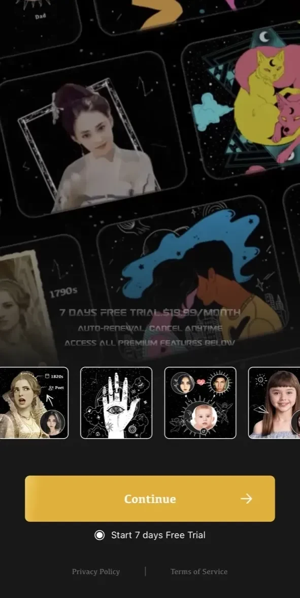 SeekMe paywall screen