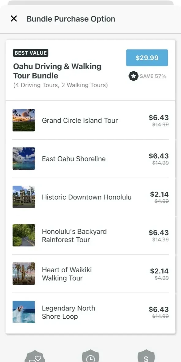 Shaka Guide paywall screen