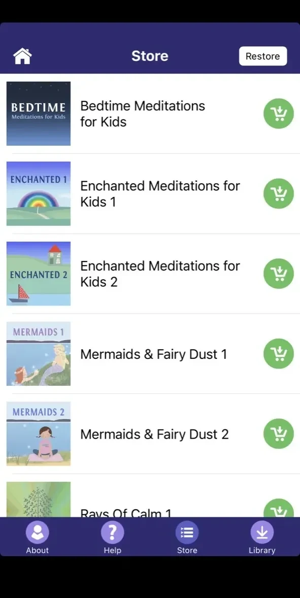 Sleep Meditations paywall screen