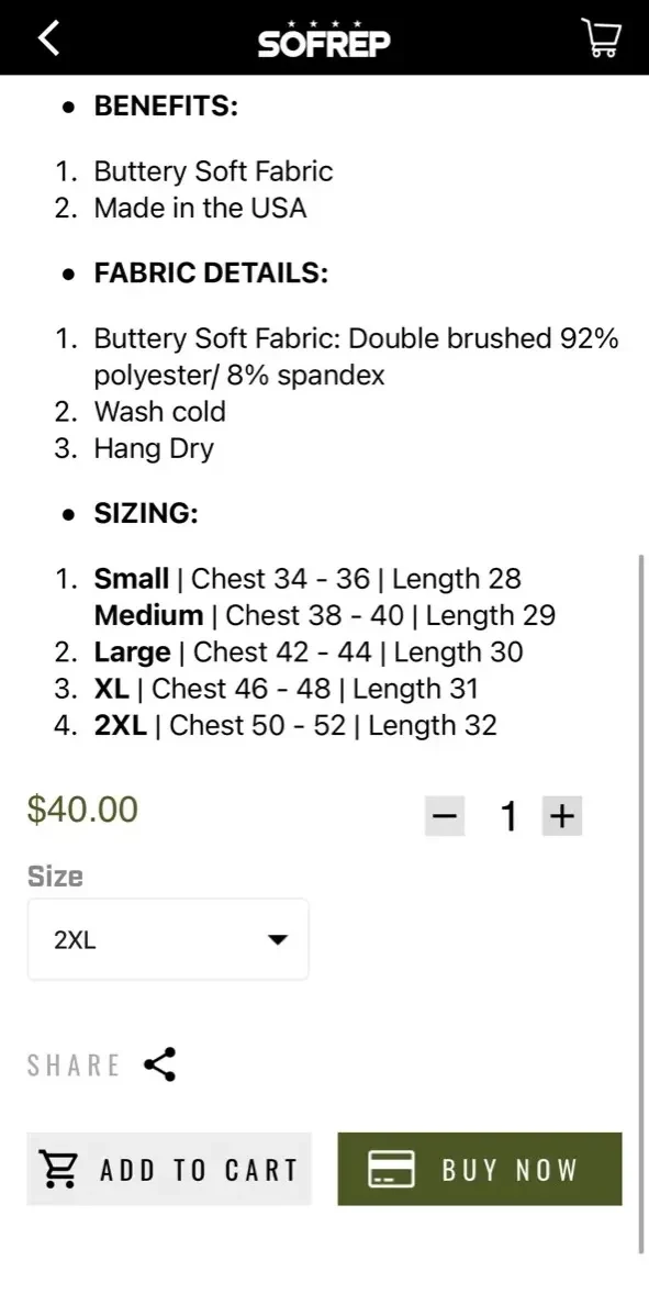 Sofrep paywall screen