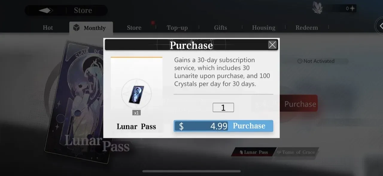 Soul Tide paywall screen